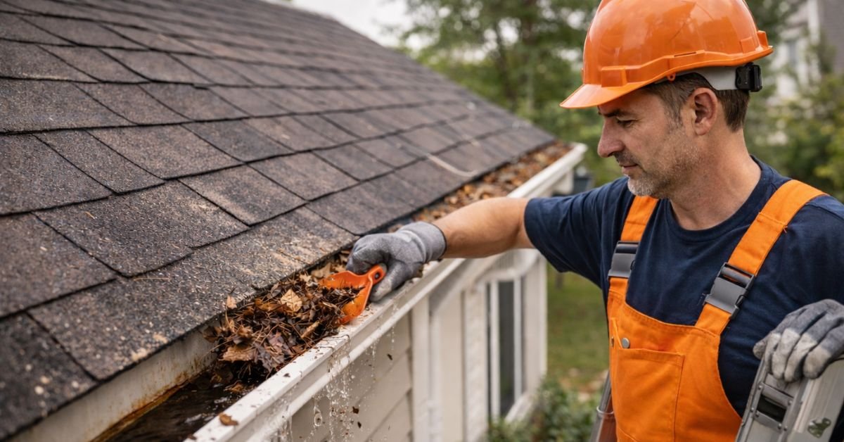 Gutter cleaning