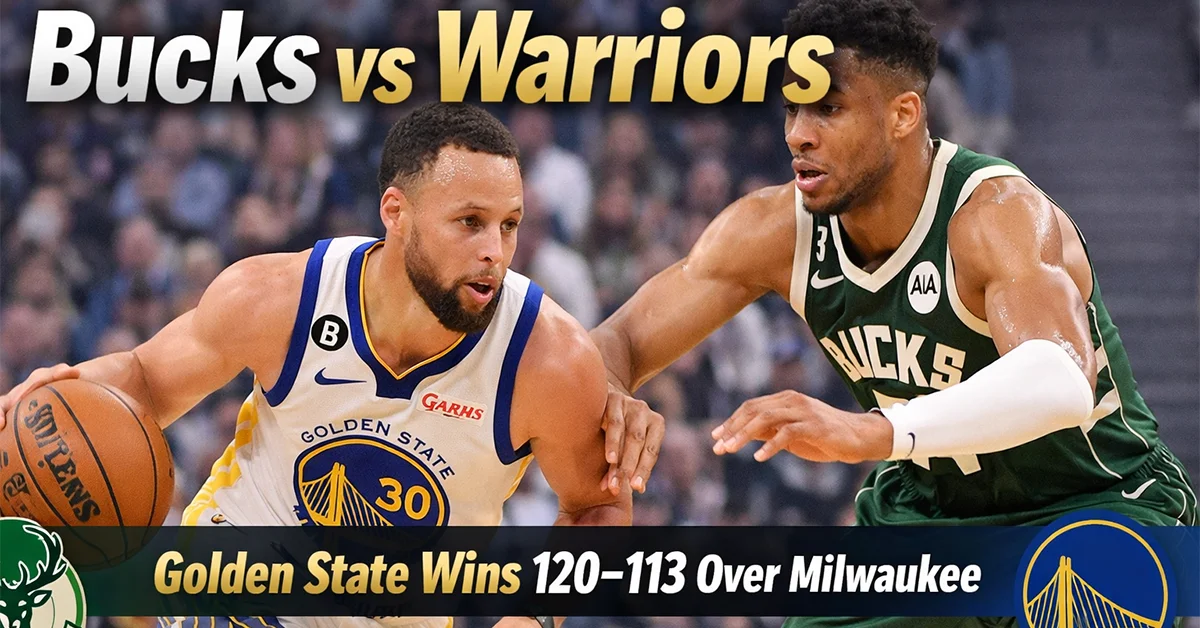 bucks vs warriors
