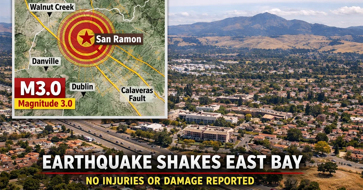 earthquake san ramon