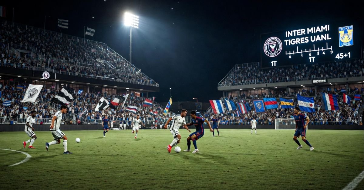 Inter Miami vs Tigres UANL Timeline