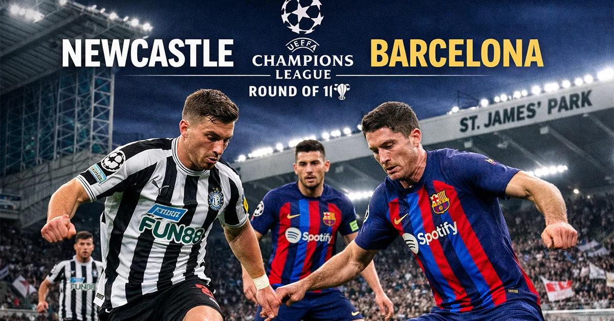 newcastle - barcelona