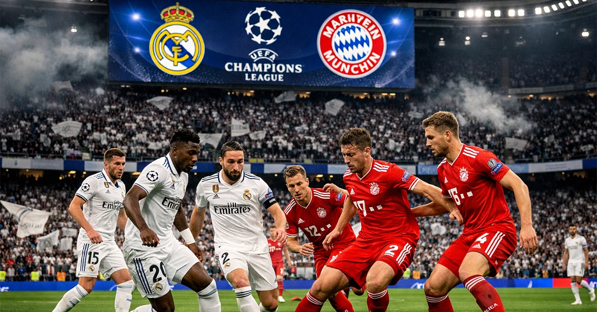 real madrid - bayern