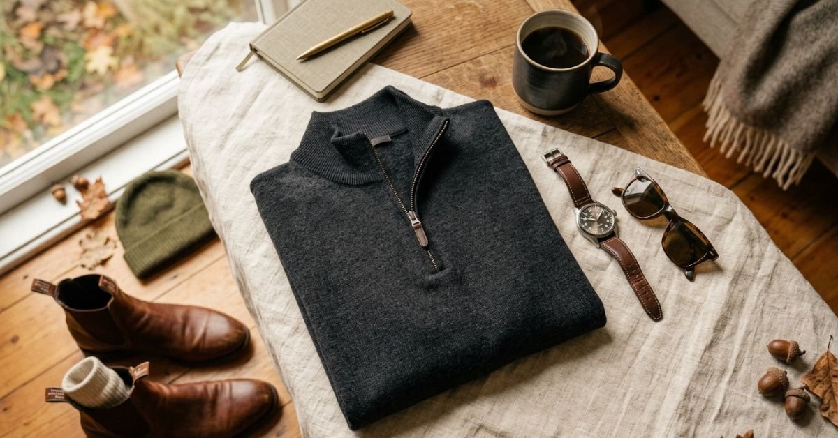 Quarter Zip Sweaters
