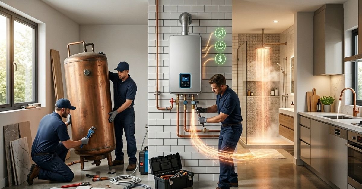 The Benefits of Switching to a Tankless Water Heater