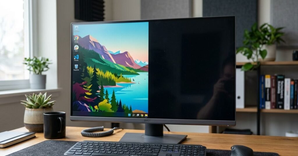 Half Black Monitor Screen: The Complete 2026 Troubleshooting Guide That ...